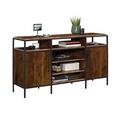 Brayden Studio® Bartolome TV Stand for TVs up to 75" Wood in Brown | 34.25 H in | Wayfair EEE0A999A4D54B388EF68343373AB696