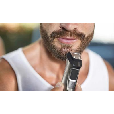 Men's Philips Norelco Stainless Steel Multigroom 7000 Face, Head and Body Trimmer Gray