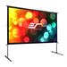 Elite Screens Yard Master 2, 110-inch 16:9, Foldable Outdoor Front Projection Movie Projector Screen