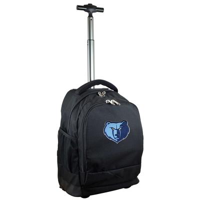 "Black Memphis Grizzlies 19'' Premium Wheeled Backpack"
