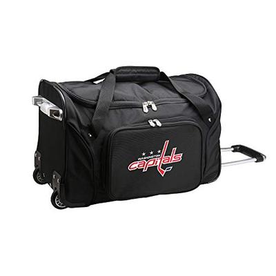 NHL Washington Capitals Wheeled Duffle Bag, 22-inches