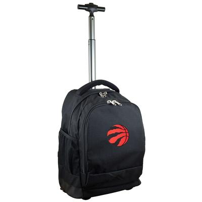 Toronto Raptors 19'' Premium Wheeled Backpack - Black