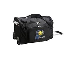 NBA Indiana Pacers Wheeled Duffle Bag, 22-inches