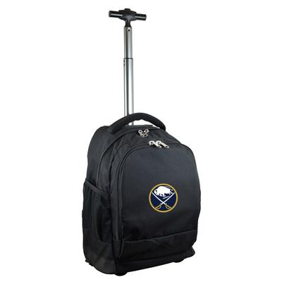 Buffalo Sabres 19'' Premium Wheeled Backpack - Black