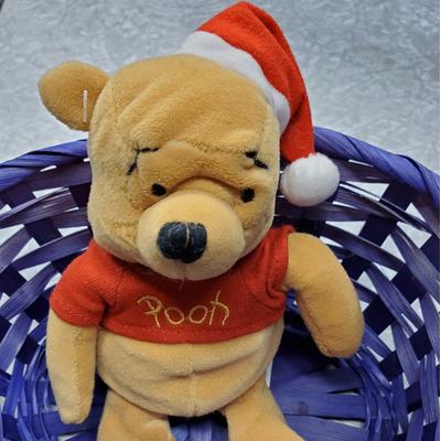 Disney Toys | Disneys Winnie The Pooh Beanie Plush | Color: Orange/Red | Size: Osbb