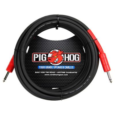 Pig Hog Speaker Cable 14 Gauge Wire 1/4 To 1/4 25 Ft.