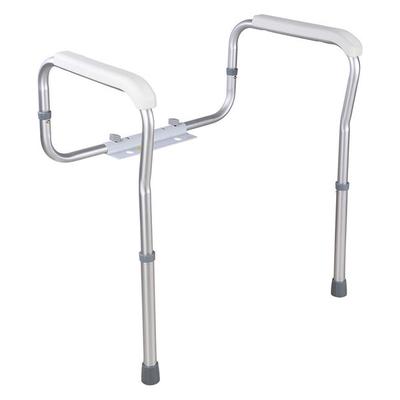 Adjustable Toilet Safety Frame Rail 375Lbs Grab Bar for Elderly Handicap