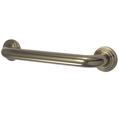 Kingston Brass DR214162 Designer Trimscape Milano 3-Layer Flange 16-Inch Grab Bar, Polished Brass