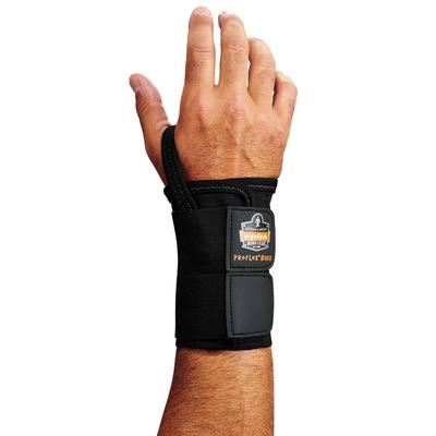 Ergodyne ProFlex 4010 X-Large Right Black Double Strap Wrist Support