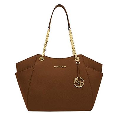 Michael Kors Jet Set Travel Large Chain Shoulder Tote - Luggage