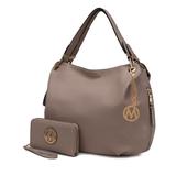 MKF Collection by Mia K. Fabienne Hobo Bag with Wallet - taupe screenshot. Handbags & Totes directory of Handbags & Luggage.