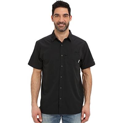 Columbia Men's Slack Tide Camp Shirt, Black, Medium