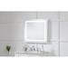 Mercury Row® Scoles Lighted Bathroom/Vanity Mirror | 30 H x 27 W x 1.93 D in | Wayfair 9B40F5F8B37C496683E888E1FB06B2B3