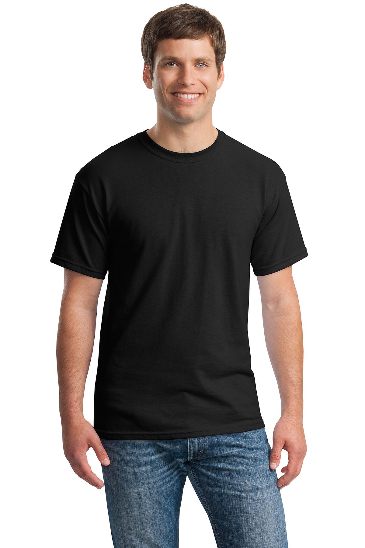 Gildan G500 Adult Heavy Cotton T-Shirt in Black size 3XL 5000, G5000
