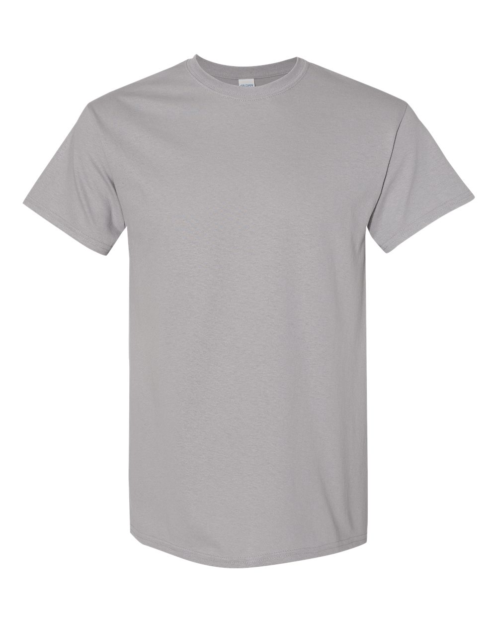 Gildan G500 Adult Heavy Cotton T-Shirt in Gravel size Large 5000, G5000