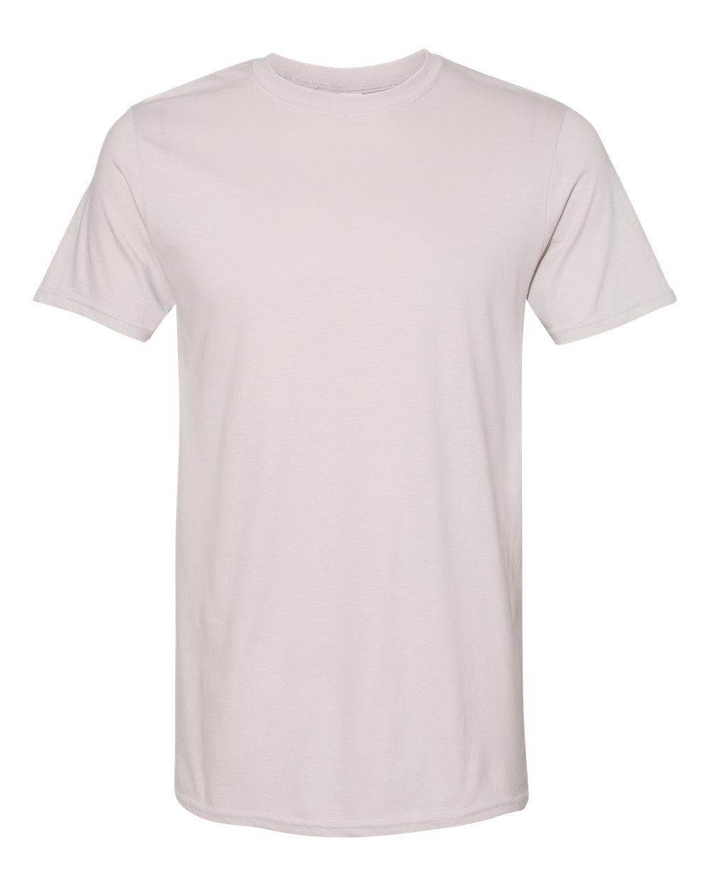 Gildan G640 Adult Softstyle T-Shirt in Ice Grey size Large | Cotton 64000, G64000