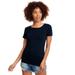 Next Level N1510 Women's Ideal T-Shirt in Midnight Navy Blue size XS | Ringspun Cotton 1510, NL1510