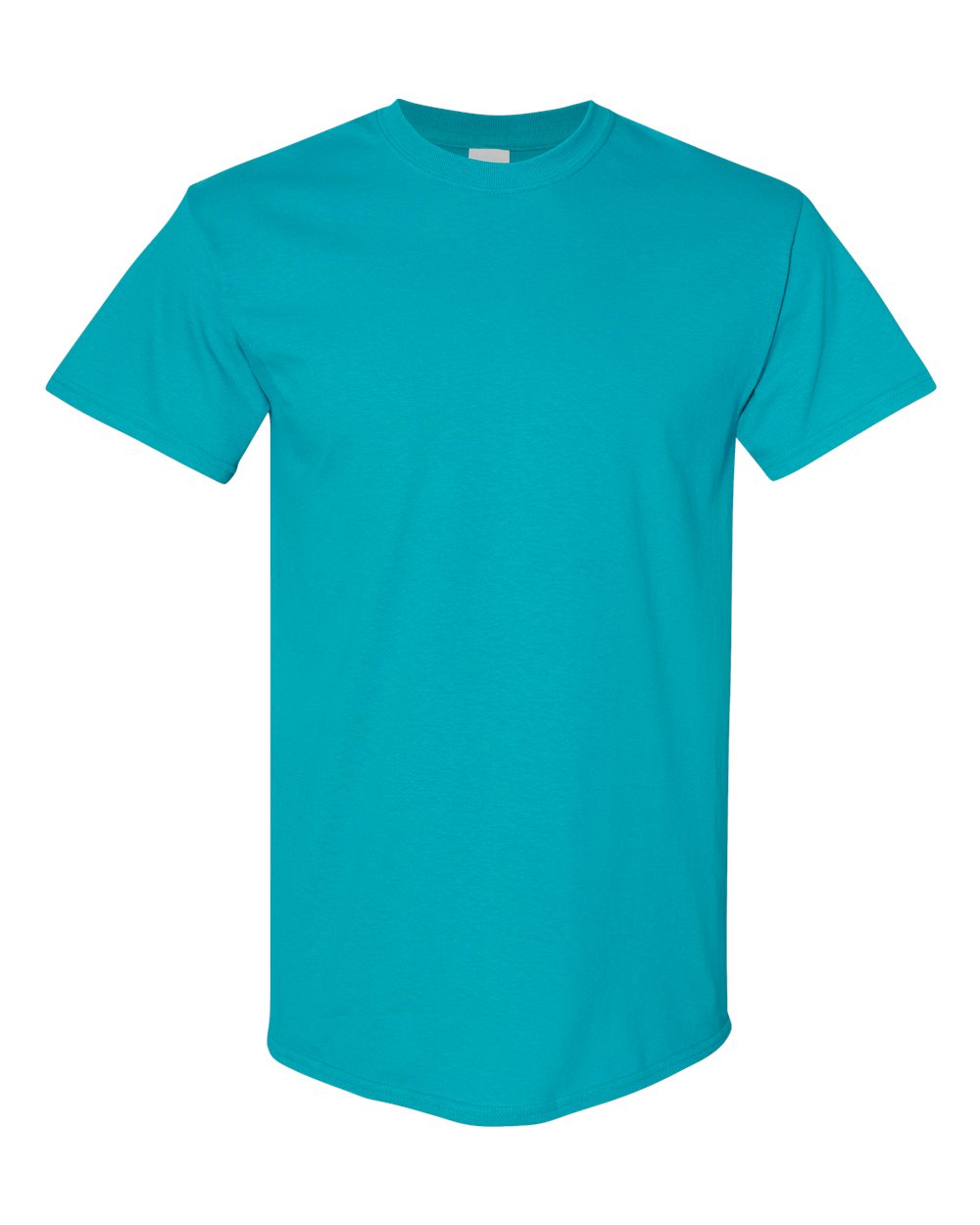 Gildan G500 Adult Heavy Cotton T-Shirt in Tropical Blue size Large 5000, G5000