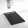 Receveur de douche Résine flow Noir ral 9005- 70x140 cm