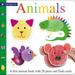 Alphaprints Animals Flash Card Book: A First Animal Book With 20 Press-Out Flash Cards