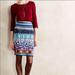 Anthropologie Skirts | Anthropologie Llama Line Sweater Skirt | Color: Blue | Size: Xs