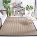 Black 48 x 0.38 in Area Rug - Langley Street® Hervey Bay Natural/Area Rug Bamboo Slat & Seagrass | 48 W x 0.38 D in | Wayfair