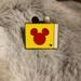 Disney Other | 5/$25 Mickey Logo Pin | Color: Red/Yellow | Size: Os