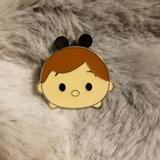 Disney Other | 5/$25 Luke Skywalker Tsum Tsum Pin - Star Wars | Color: Gold/Tan | Size: Os