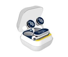 "Tampa Bay Rays Stripe Design Wireless Earbuds"