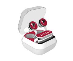 Atlanta Falcons Stripe Design Wireless Earbuds