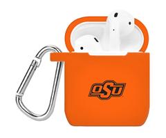 Oklahoma State Cowboys Silicone AirPods Case - Orange