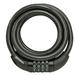 Master Lock 8370D 5 ft Braided Steel Cable with Vinyl Coating Set Your Own Combination Bike Lock, Bl