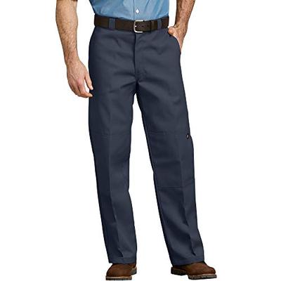 Dickies Men's Loose Fit Double Knee Twill Work Pant, Dark Navy, 48W x 30L