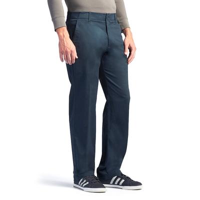 Big & Tall Lee Performance Series Extreme Comfort Khaki Straight-Fit Pants, Men's, Size: 38X36, Blue