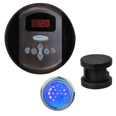 Steam Spa SteamSpa Indulgence Control Kit in Oil Rubbed Bronze INPKOB