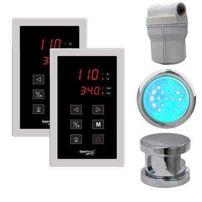 Steam Spa SteamSpa Royal Touch Panel Control Kit in Chrome RYTPKCH