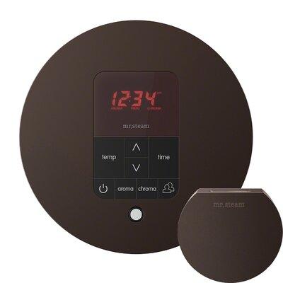 Mr. Steam iTempo Plus Round Shower Thermostat and Steamhead MSITPLUSRD- Finish: Oil Rubbed Bronze