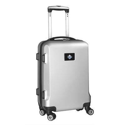 "Tampa Bay Rays Silver 20"" 8-Wheel Hardcase Spinner Carry-On"