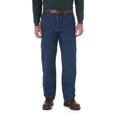 Men's Wrangler RIGGS Workwear 5-Pocket Jean, Size: 42X30, Blue