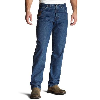 Wrangler Riggs Workwear Men's Big & Tall Relaxed Fit Jean,Antique Indigo,48W x 32L