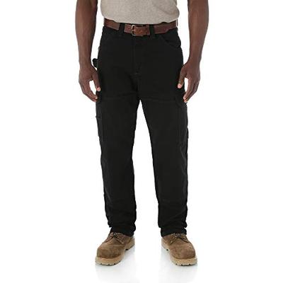 Wrangler Riggs Workwear Men's Ranger Pant,Black,42x36