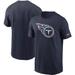 Men's Nike Navy Tennessee Titans Primary Logo T-Shirt