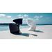 Vondom Wing Patio Dining Chair Plastic/Resin in Black | 29.25 H x 23.25 W x 22.5 D in | Wayfair 53034F-BLACK