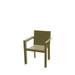 Vondom Frame Patio Dining Chair Plastic/Resin in Brown | 31.5 H x 23.5 W x 21.25 D in | Wayfair 54094-KHAKI