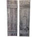 Union Rustic Shutters Perfect Wall Décor, Wood in Brown/Gray | 36 H x 11 W x 1 D in | Wayfair 8F43E37922D045A4B4A0CFC6BB29EED8
