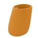 Vondom Stone Resin Pot Planter Resin/Plastic in Orange | 47.25 H x 40.75 W x 32.75 D in | Wayfair 55011R-ORANGE