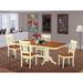 Astoria Grand Gillham Butterfly Leaf Rubberwood Solid Wood Dining Set Wood in Brown | 30 H in | Wayfair 594979A78B7D4F48A672910061C8CEA8