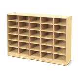 Jonti-Craft® 30 Compartment Cubby w/ Bins Wood in Brown | 42 H x 60 W x 15 D in | Wayfair 4030JC