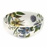 Spode Stafford Blooms Bowl 8" Ceramic/Earthenware/Stoneware in Green/Indigo/Yellow | 3 H in | Wayfair 1706453
