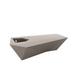 Vondom Faz Plastic Planter Outdoor Bench Plastic in Brown | 17.75 H x 33.5 W x 78.75 D in | Wayfair 54046R-TAUPE